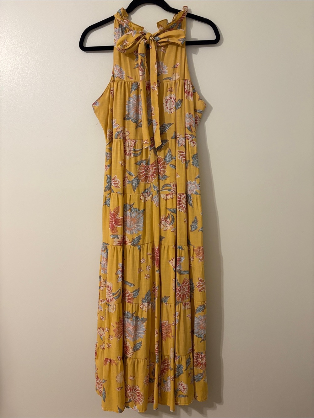 Waverly Yellow Floral Maxi Dress - Picture 2 of 3